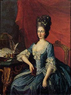 Anton Hickel Archduchess of Austria Norge oil painting art